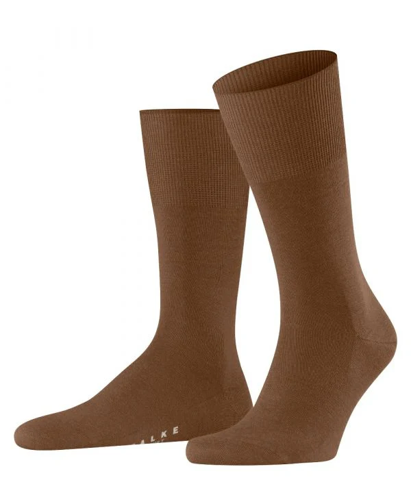 Herrensocken für den Flughafen | Braun – Bild 3