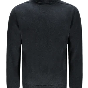 William Lockie Rollkragenpullover aus Lammwolle | Anthrazit
