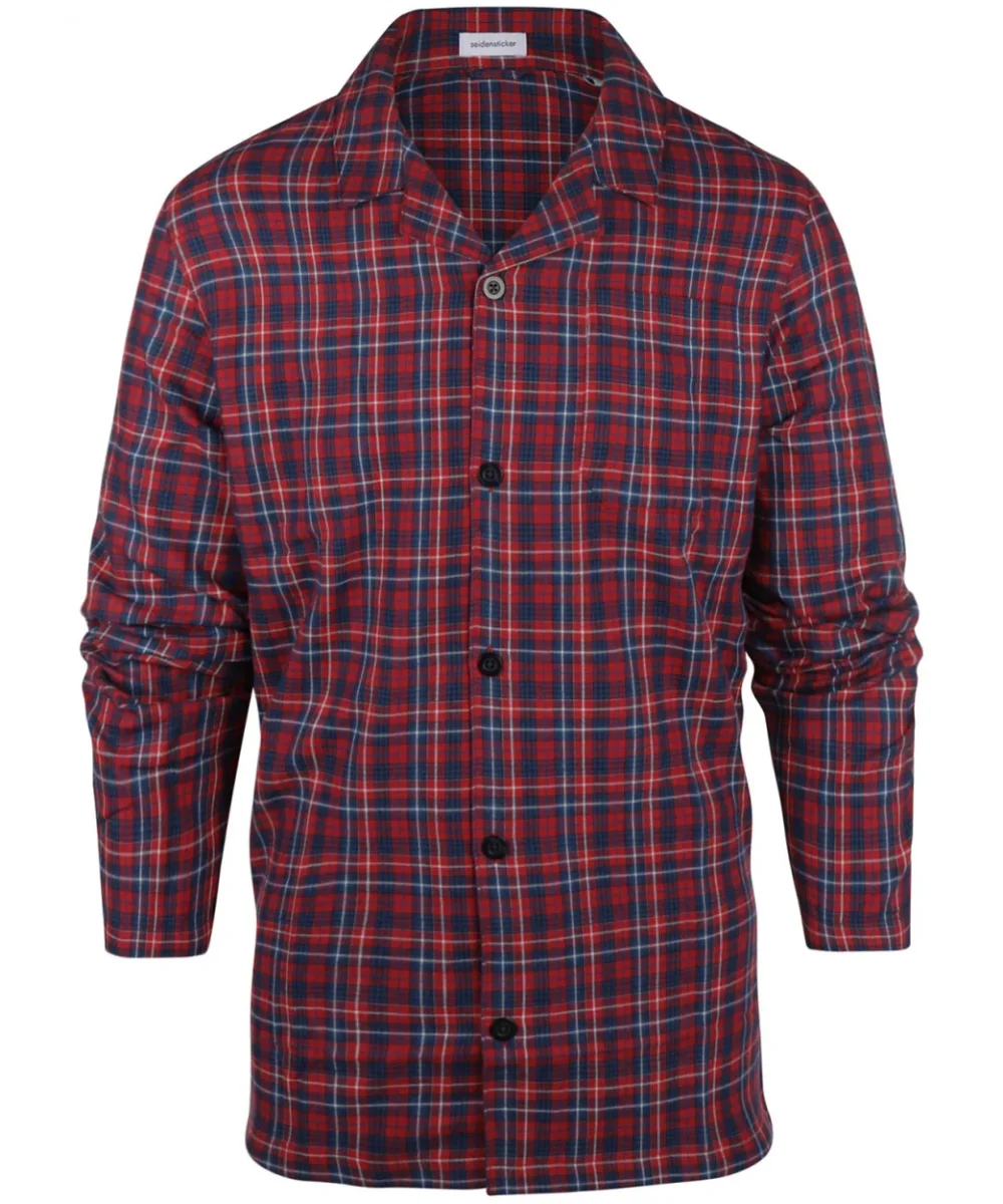 Flanell-Pyjama-Set | Rot