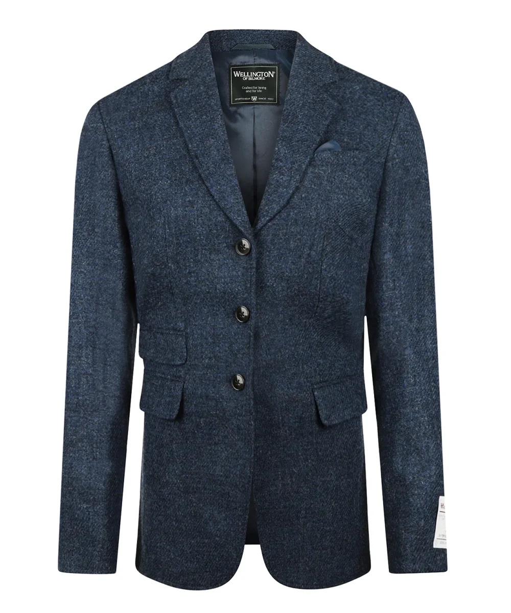 Harris Tweed Blazer für Damen | Blau