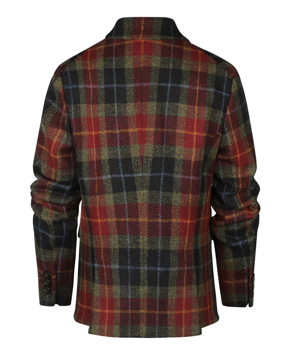 Harris Tweed Damenblazer Carola | Rot – Bild 4