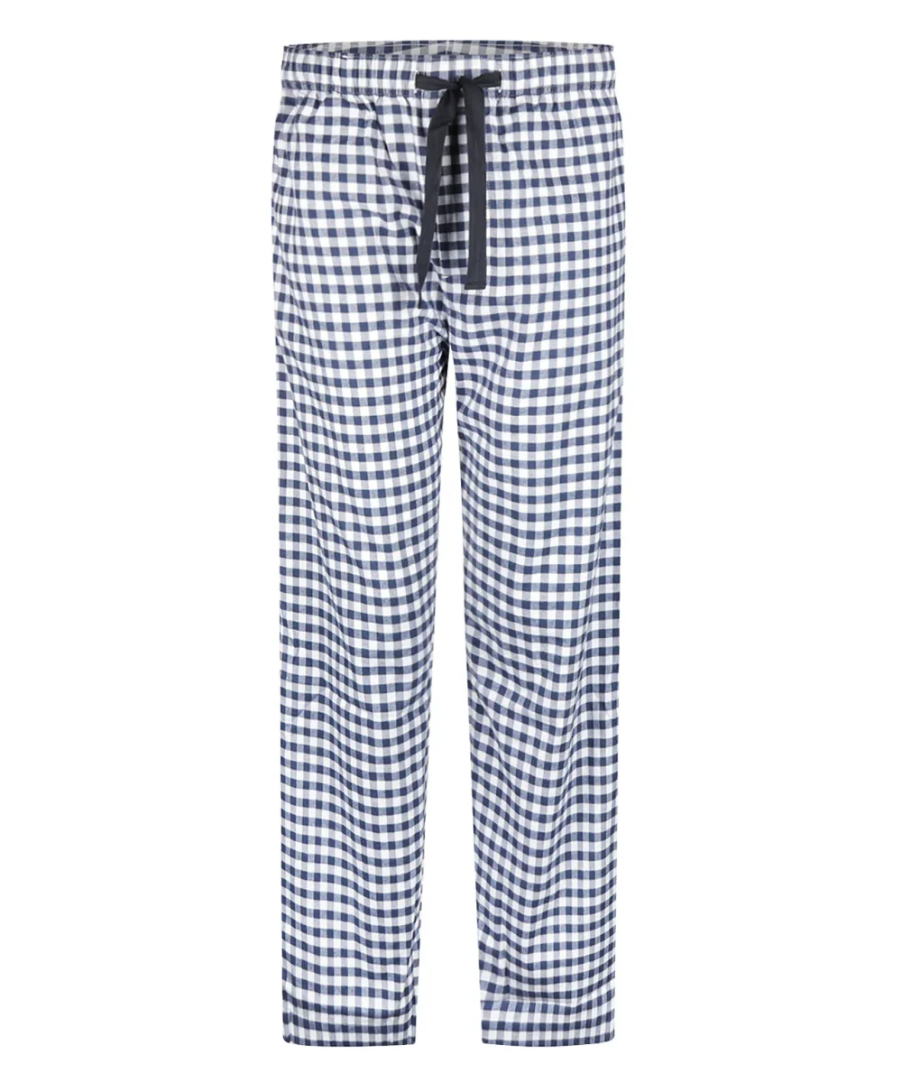 Flanell-Pyjamahose | Blau