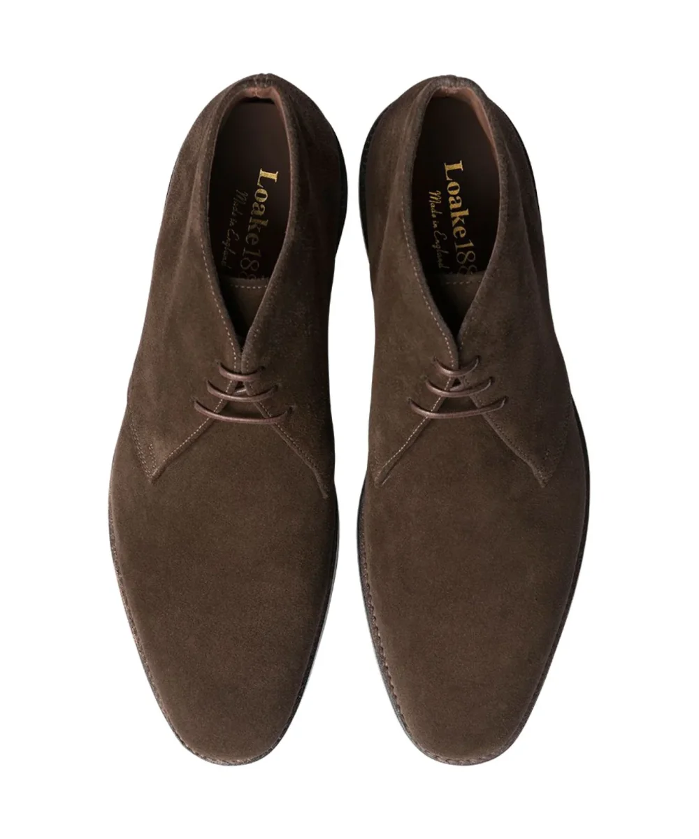Loake Pimlico Chukka Boot Wildleder | Braun – Bild 4