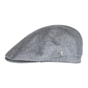 Klassieke Cap 100% Zijde | Blauw Grijs