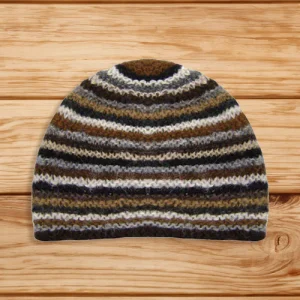 Brown Tones Alpaca Hat
