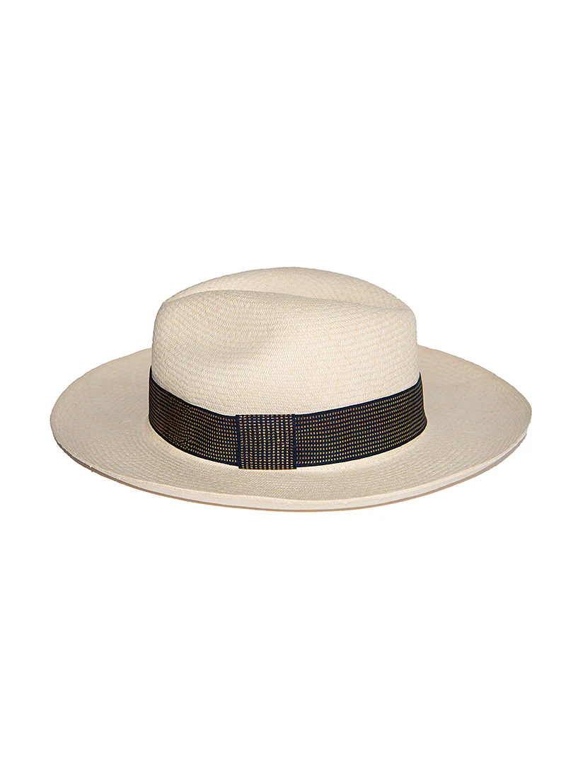 Elegant Black Hat Band with Gold Shimmer – Bild 4