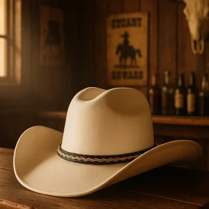 Cowboy Hat Band | Genuine Horsehair Band - Black
