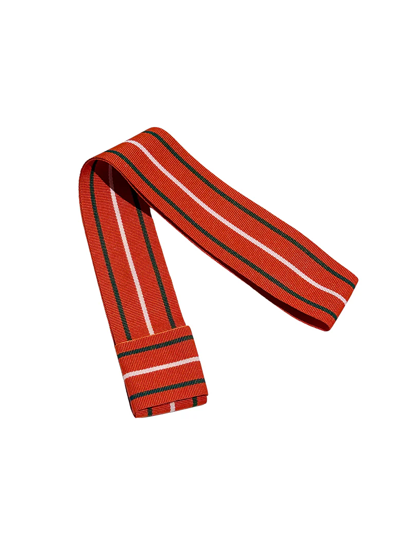 Striped Panama Hat Band - Red – Bild 3