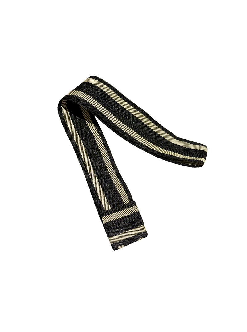 Striped Hat Band - Black & White – Bild 4