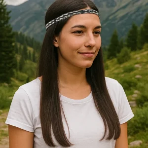 Genuine Horsehair Headband - Bicolor