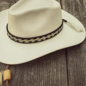 Cowboy Horsehair Hat Band - Bicolor