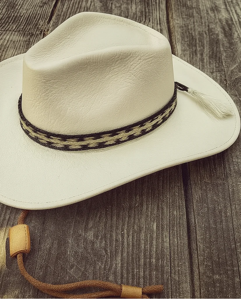 Cowboy Horsehair Hat Band – Bicolor